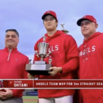 【大谷翔平 ３年連続チームMVP受賞】術後始めて公の場に