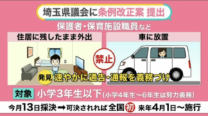 子育てを追い詰める!【埼玉県 全国初の条例・子どもだけの留守番は虐待に!?】