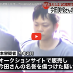 【今田美桜さんの顔 合成！】わいせつ画像で名誉毀損 容疑者逮捕！