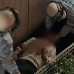 【衝撃映像】自業自得…“なんともまぬけなのぞき犯”血まみれの末路！