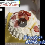 高島屋“崩れたクリスマスケーキ”「いったい何が…」監修シェフ（レ・サンス）がコメント発表